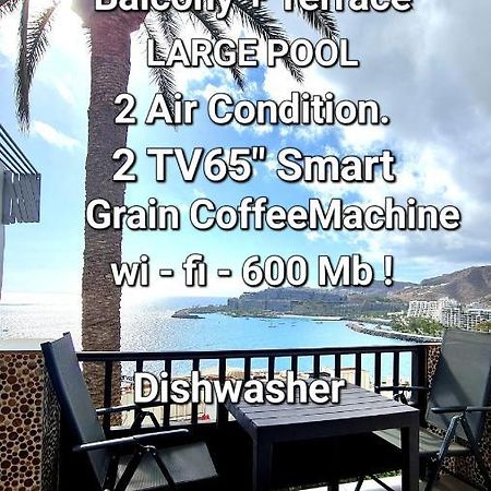 Deluxe Seaview-Sunsets !Transfe-R Inc! Pool,2Aircond,2Tv65",600Mb Dishwasher,,2 Beaches,Anfi-View Patalavaca Exterior foto