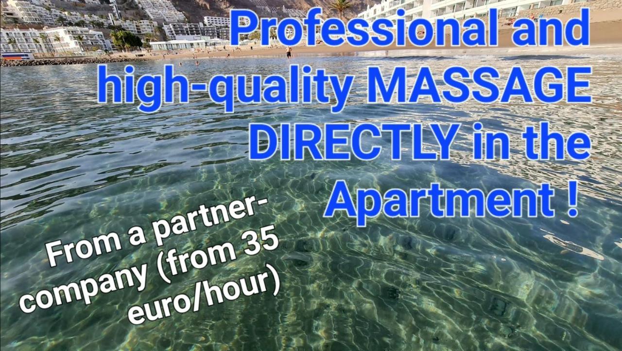 Deluxe Seaview-Sunsets !Transfe-R Inc! Pool,2Aircond,2Tv65",600Mb Dishwasher,,2 Beaches,Anfi-View Patalavaca Exterior foto